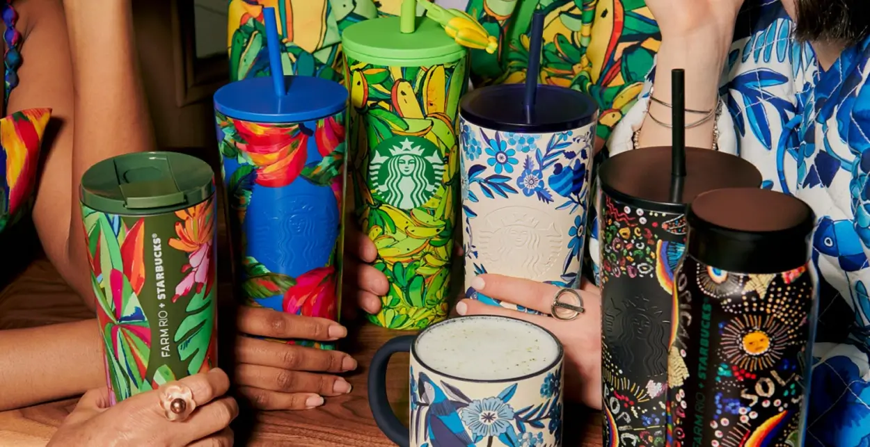 colaboracão Starbuck e Rio Farm