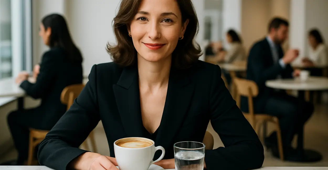 café água com gás para que server