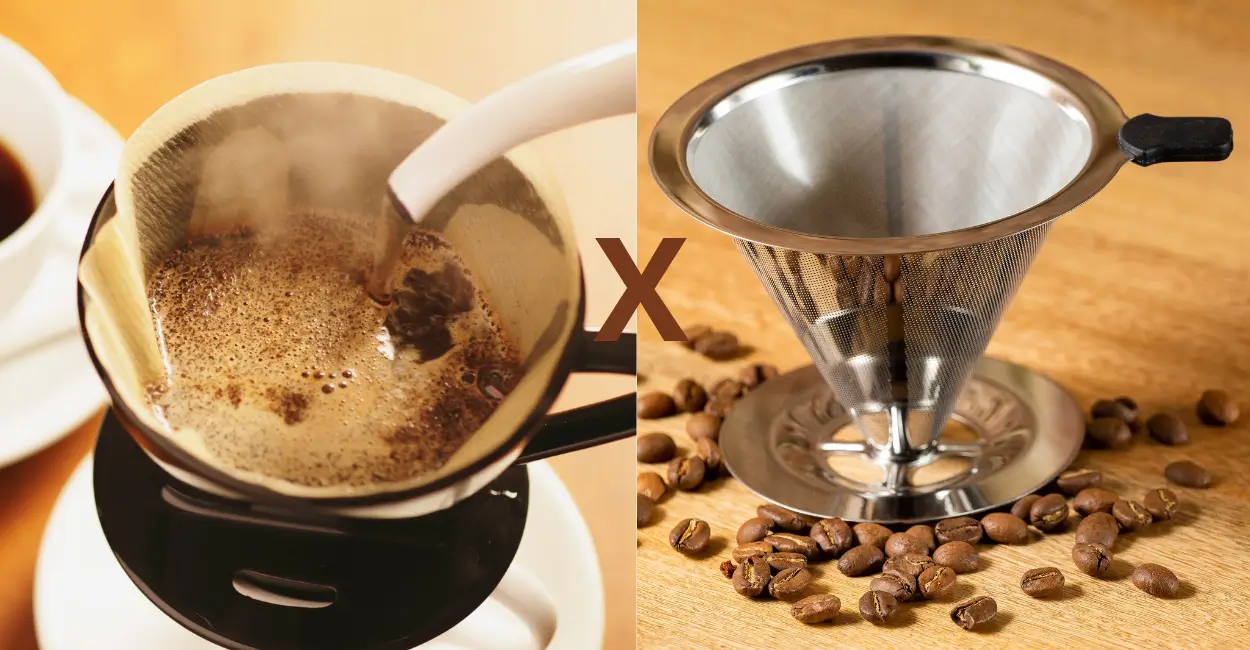 coador de inox vs coador de papel