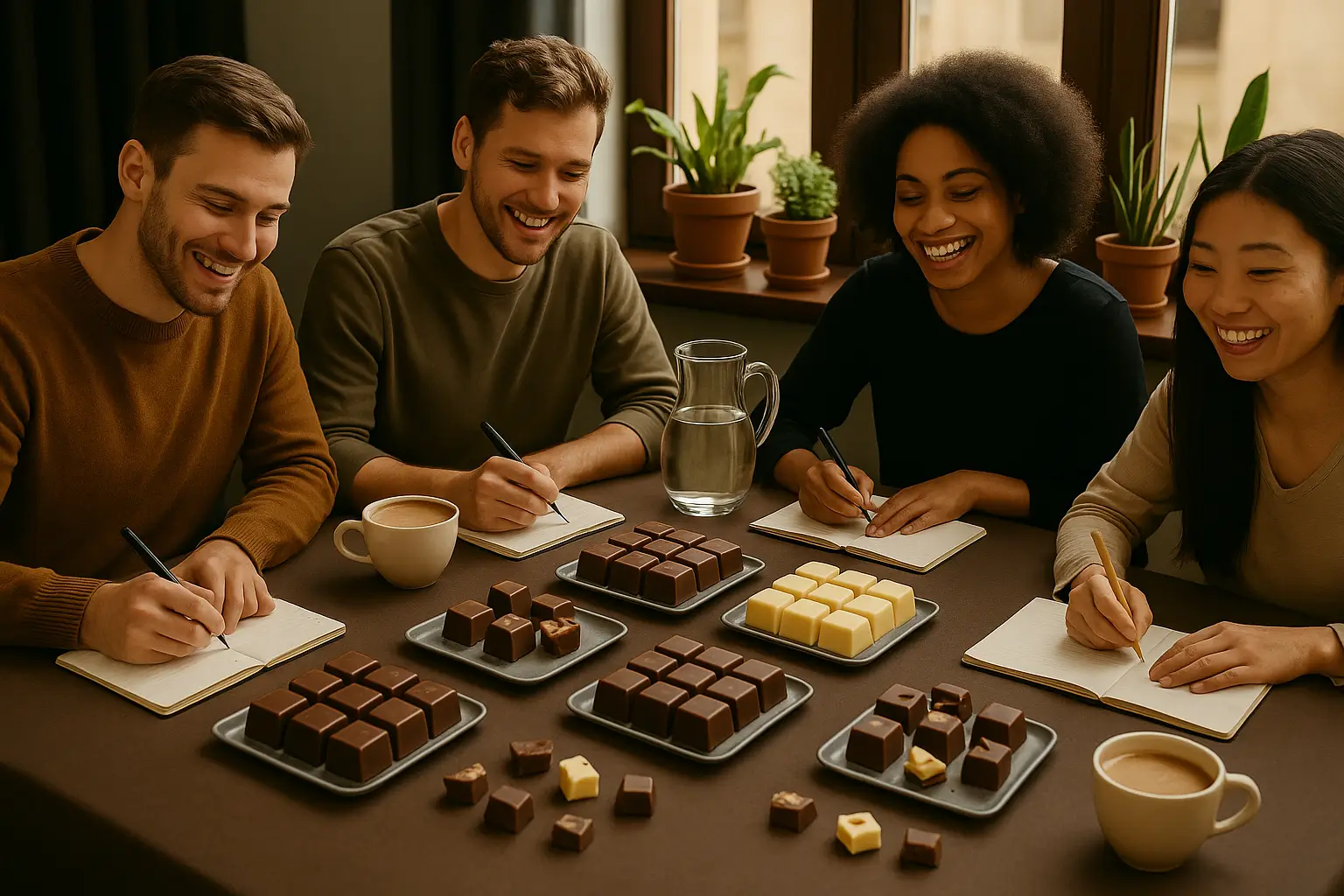 harmonização de chocolate com café