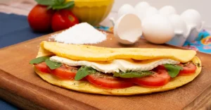 Receitas variadas de crepioca para o café da manhã