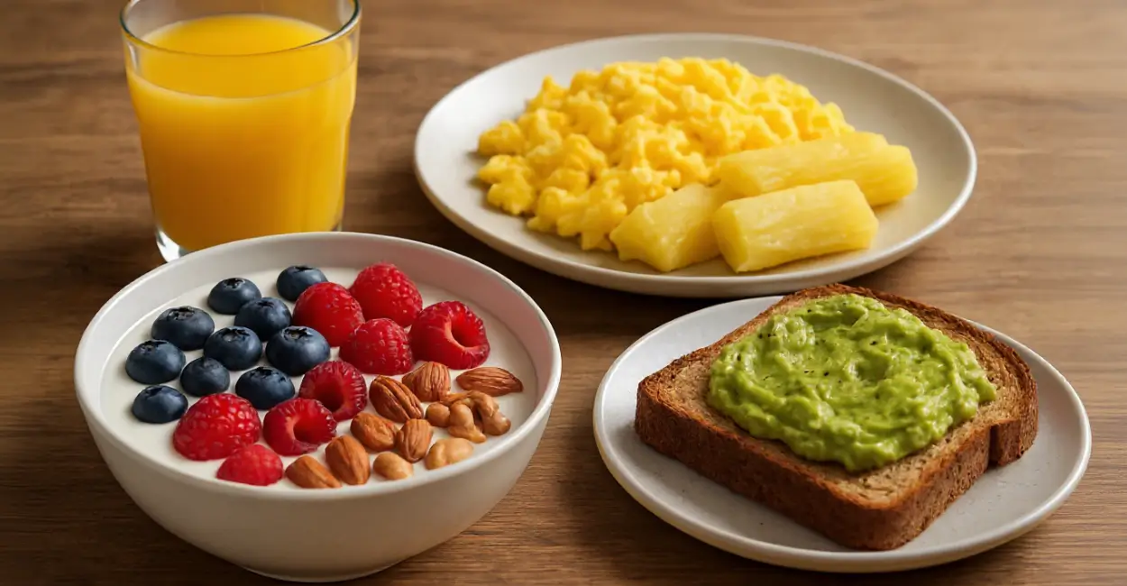 Café da manhã rápido e nutritivo com receitas práticas