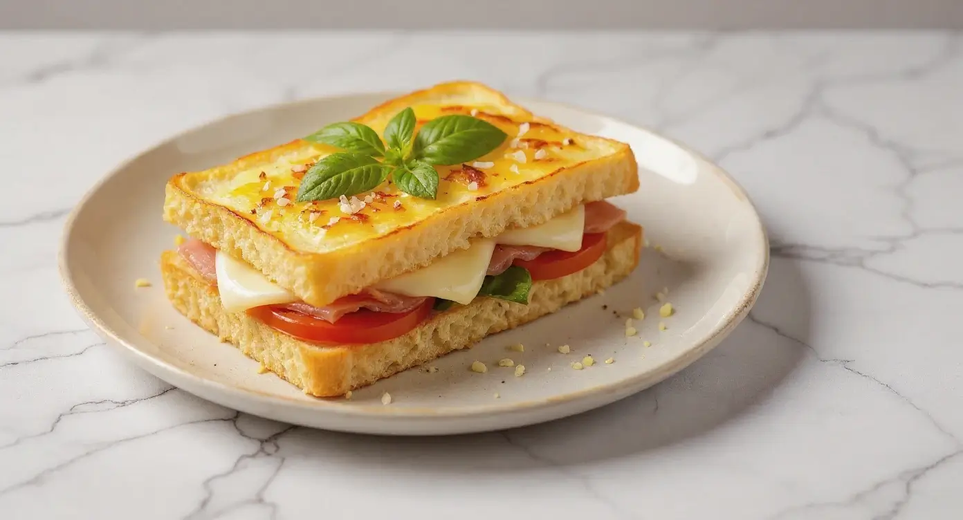 receita de omelete no pão feita em 15 minutos