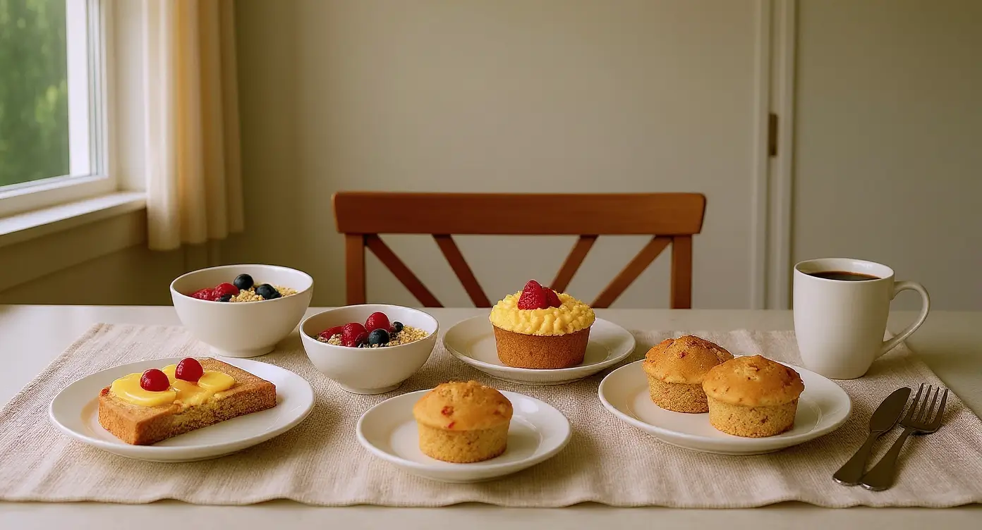 receitas nutritivas para o café da manhã