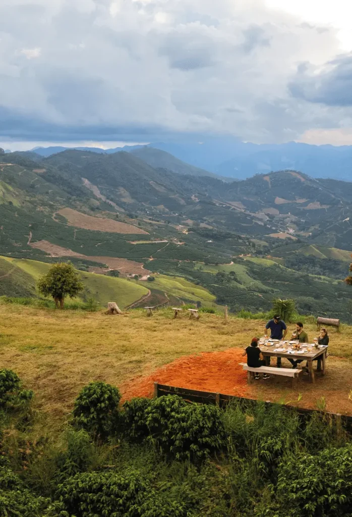 Turismo na rota do café no Caparaó Mineiro