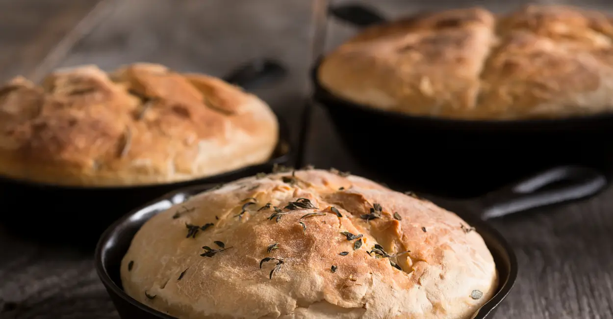 Pão de frigideira, receita fácil para café da manhã