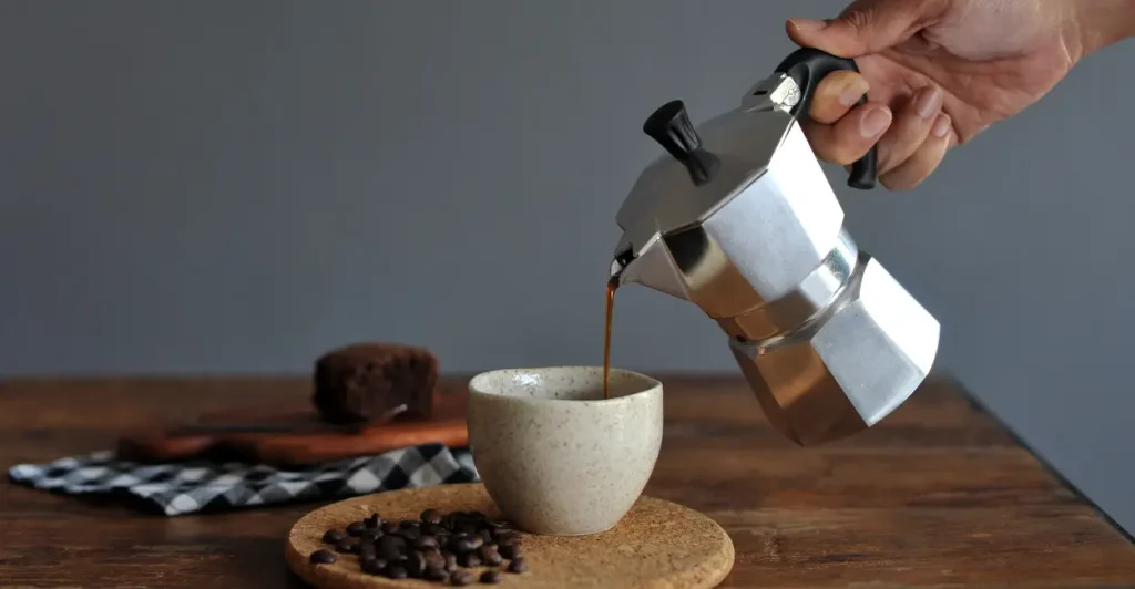 Preparo na cafeteira italizana ou moka