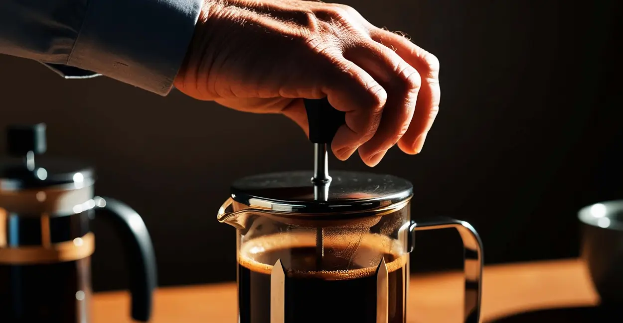 Vantagens do método de preparo na prensa francesa