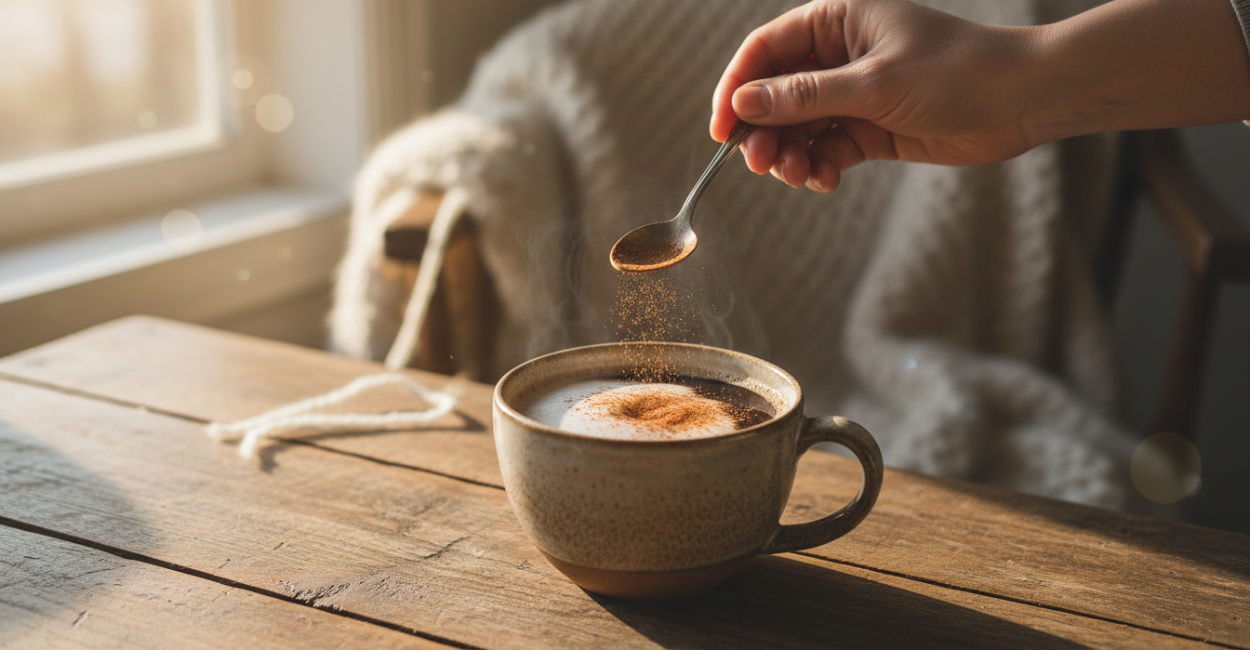 Ciência confirma, café é bom pela manhã e com canela