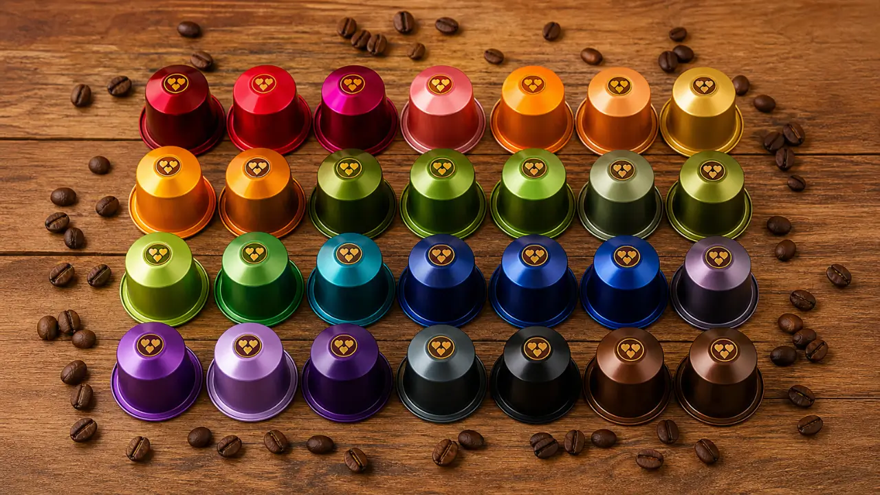 Variedade de cápsulas 3 Corações TRES disponíveis no mercado.